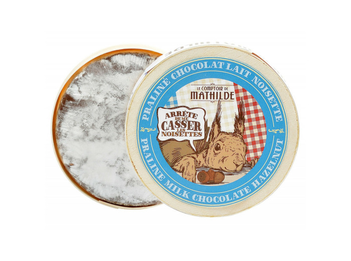 Camembert en chocolat lait praliné noisette