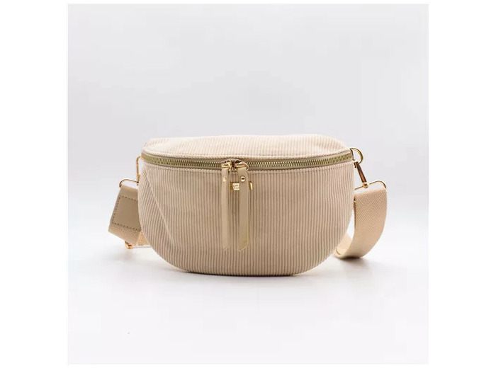 P391- Banane velours Flora & Co (beige)