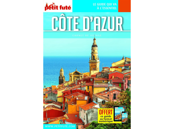 GUIDE COTE D'AZUR 2021 CARNET PETIT FUTE