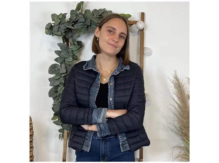 M252- Doudoune (36-T42) (marine)