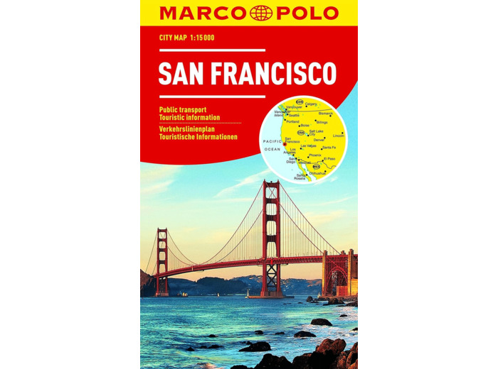 PLAN DE VILLE SAN FRANCISCO 1:15000