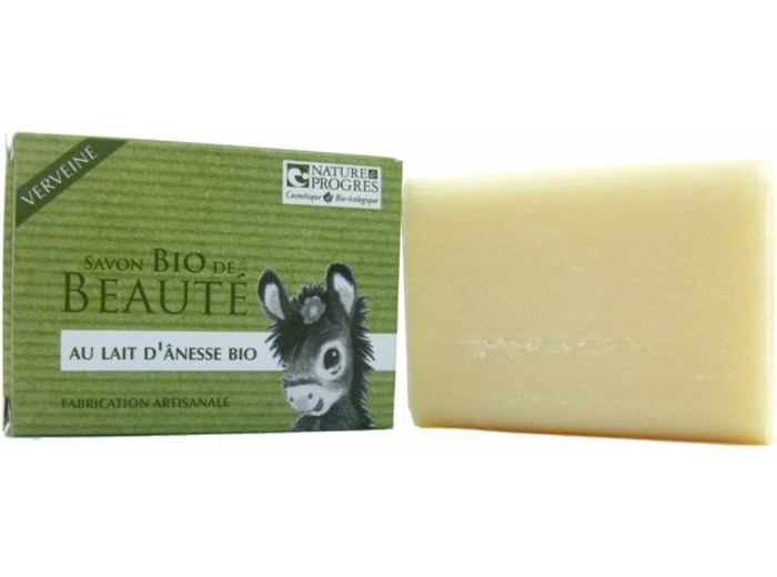Savon Lait D'Anesse - Savon Bio De Beauté Verveine - 100 Gr