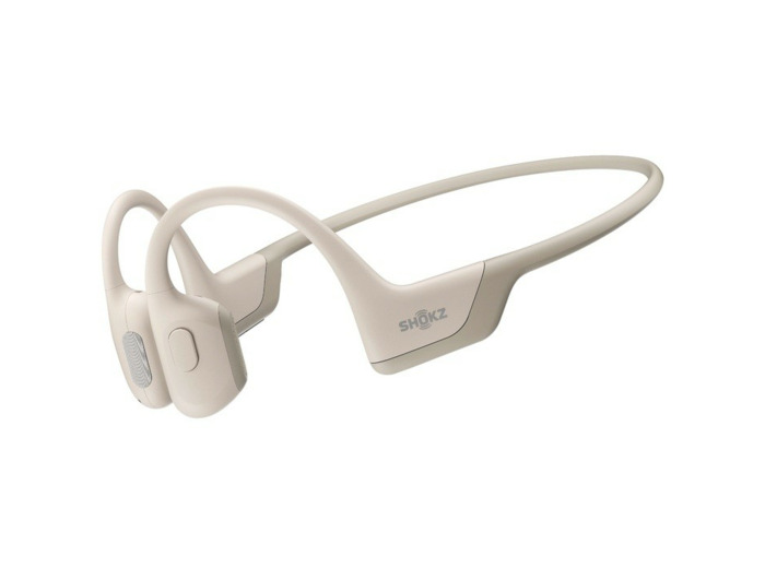 SHOKZ CASQUE BT CONDUCTION OSSEUSE OPEN RUN PRO BEIGE