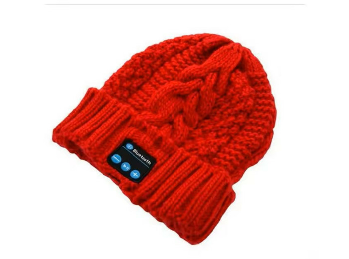 Bonnet connecté en laine - femme