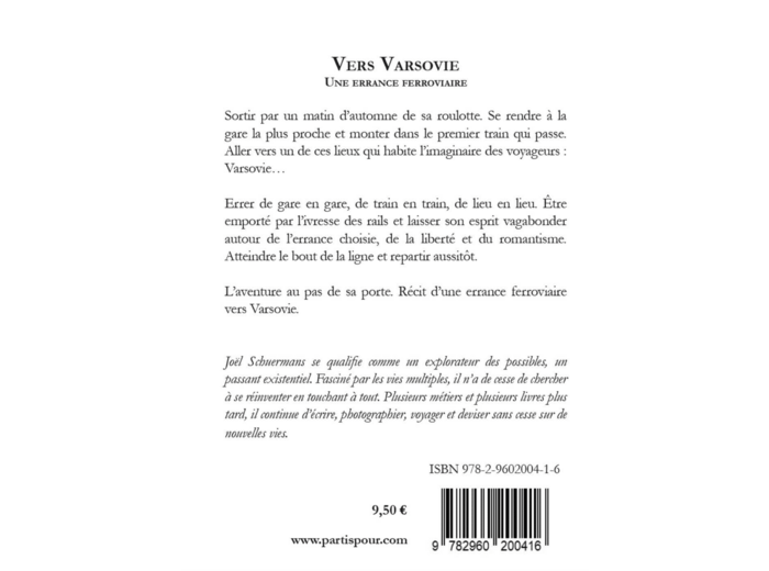 VERS VARSOVIE - UNE ERRANCE FERROVIAIRE