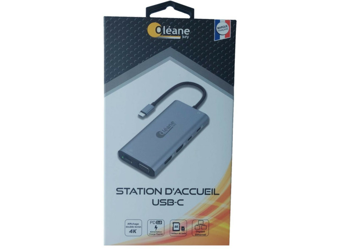 Station d'accueil USB-C 12 en 1