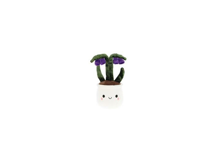 Mini violette en peluche toute douce