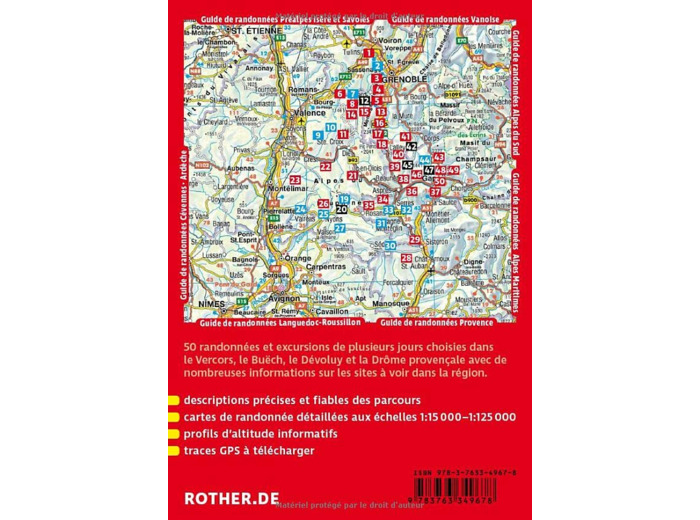 DAUPHINE OUEST - VERCORS (FR) DROME PROVENCALE-BUECH-DEVOLUY