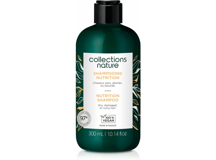 COLLECTIONS NATURE Shampooing Nutrition pour cheveux secs, abîmés, bouclés