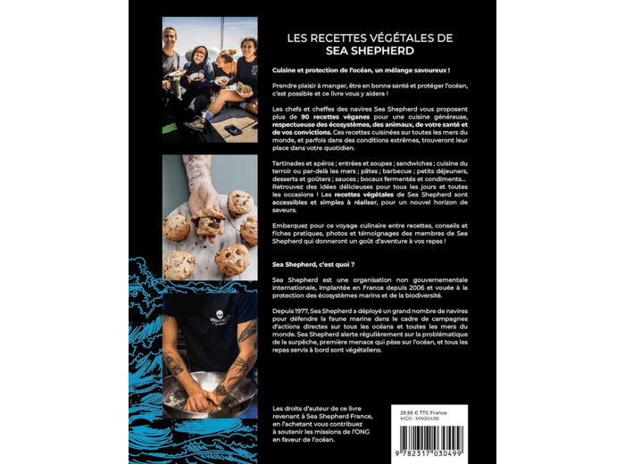 CONTRE-COURANT - CUISINER - PROTEGER - AGIR : LES RECETTES VEGETALES DE SEA SHEPHERD