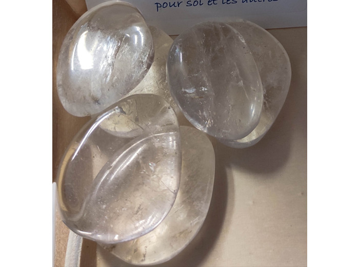 Galet de Cristal de roche