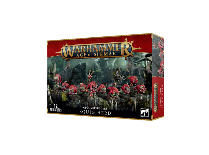GLOOMSPITE GITZ : TROUPEAU DE SQUIGS