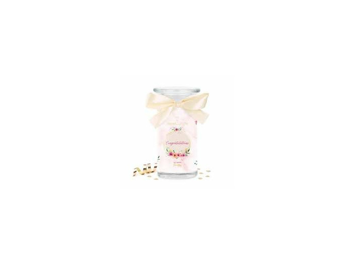 JewelCandle Bougie Bijou Boucles d'oreilles Congratulation