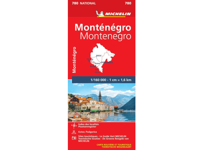 CARTE NATIONALE MONTENEGRO