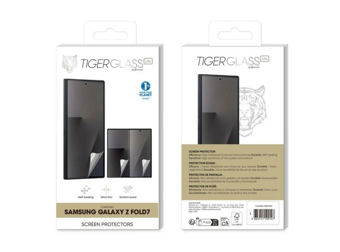 TIGER Protection d'écran Samsung Galaxy Z Fold7
