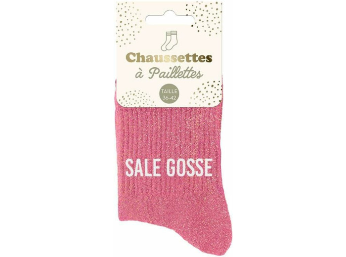 STC Chaussettes paillettes sale gosse