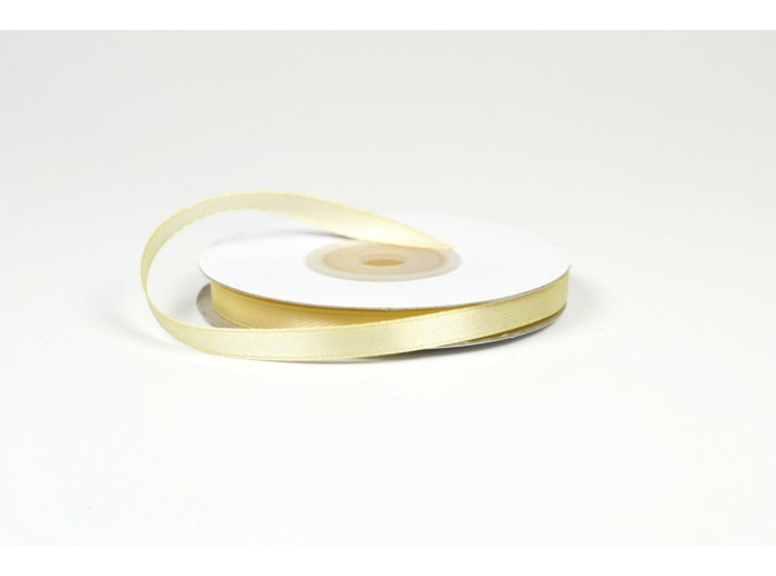 Ruban satin beige 824 Largeur 6 mm