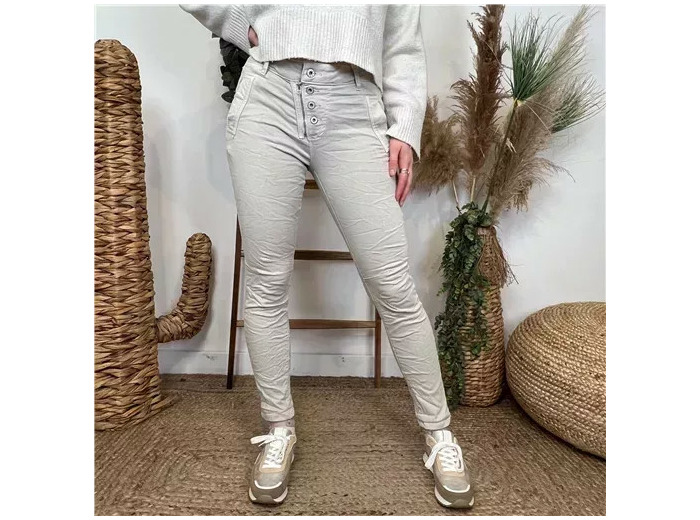 P073- Jean Melly.and.Co (Xs-Xl) (beige)