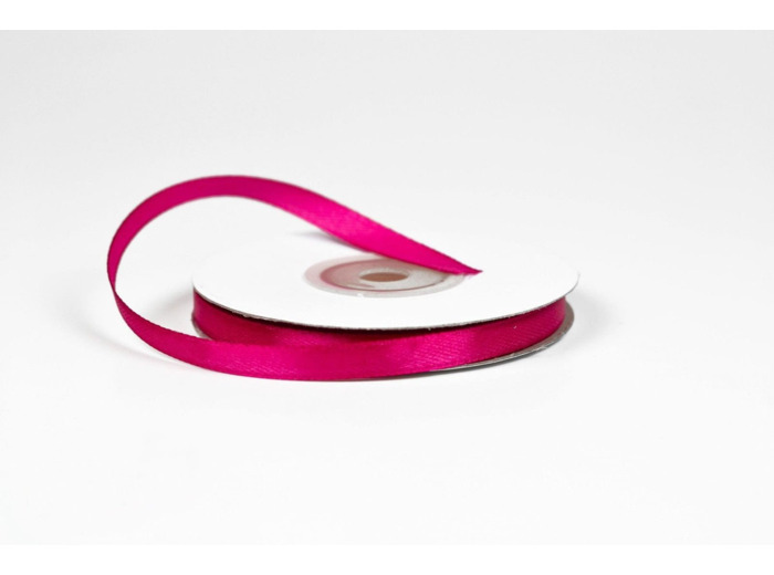 Ruban satin Framboise 183 Largeur 6 mm