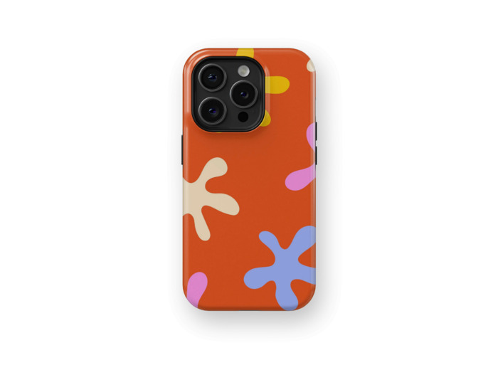 Sponge Flowers | Coque de téléphone 3D 2en1 Ultra-résistante