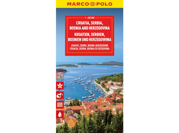 CROATIE, SERBIE, BOSNIE-HERZEGOVINE 1 : 650.000