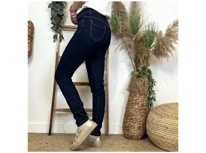 N313- Jean Slim Voggo T36-T44 (brut)