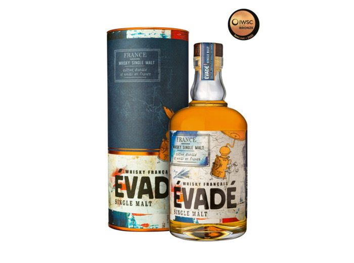 Whisky Evadé Single Malt 100% Français