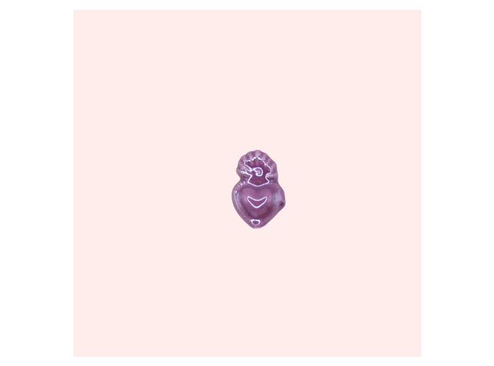Charms Coeur Violet - De Nada Paris
