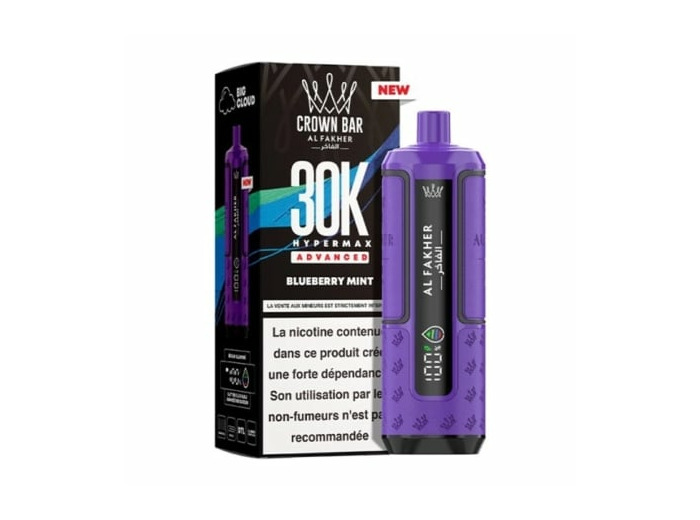 Puff Chicha - Blueberry Mint - 30K Al Fakher