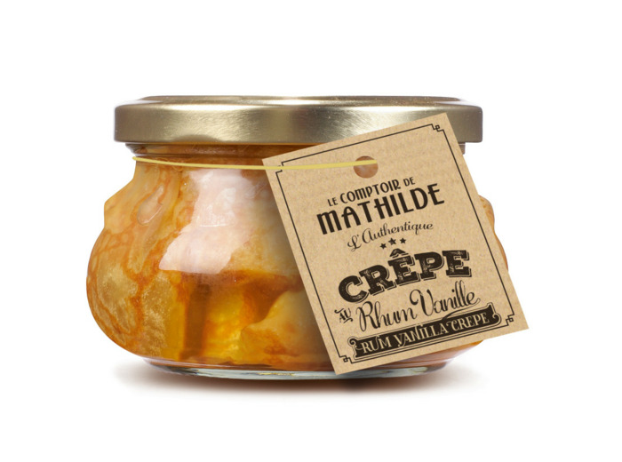 Crèpe au Rhum vanille