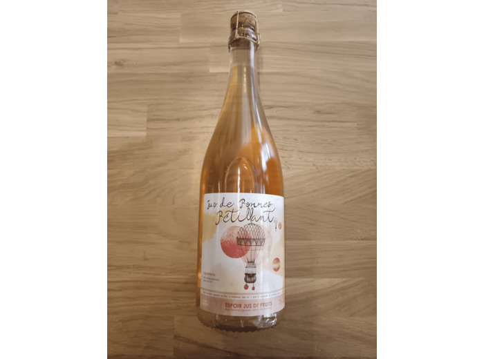 Jus de raisin pétillant