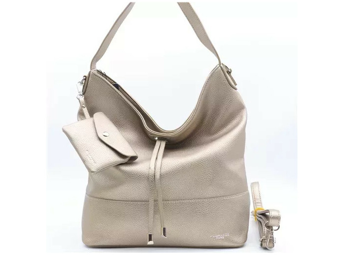 P449- Sac Sceau & Porte Carte (doré)