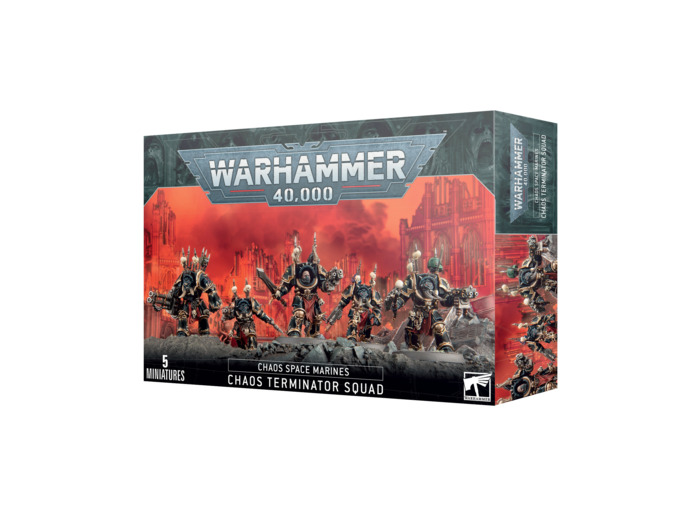 ESCOUADE TERMINATOR SPACE MARINE DU CHAOS