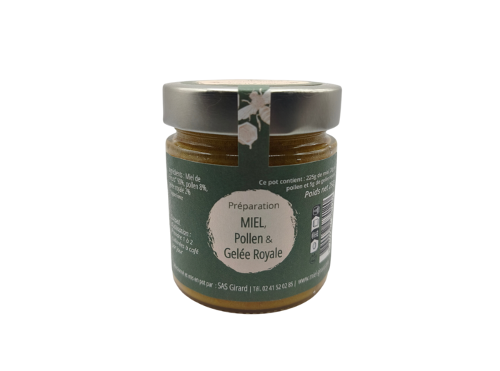 Préparation au Miel, Pollen et Gelée Royale