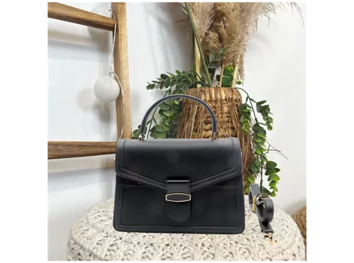 P507- Sac rabat Flora&Co (noir)