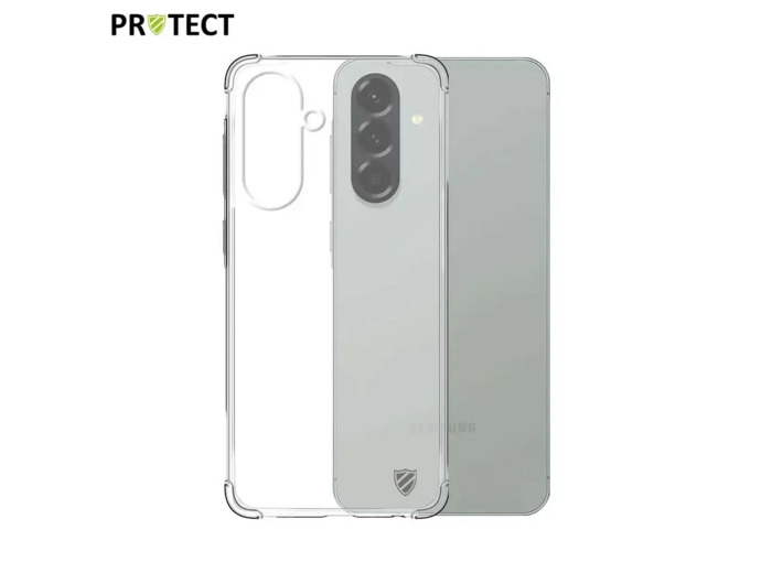 PROTECT Coque Silicone Renforcée Transparente pour Samsung Galaxy A37 / A57 / A27 / A17