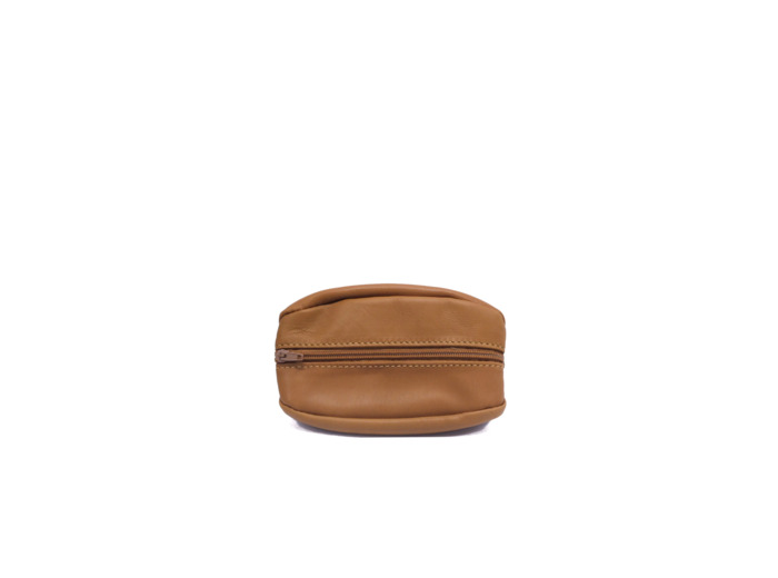 Porte-monnaie grain de café en cuir