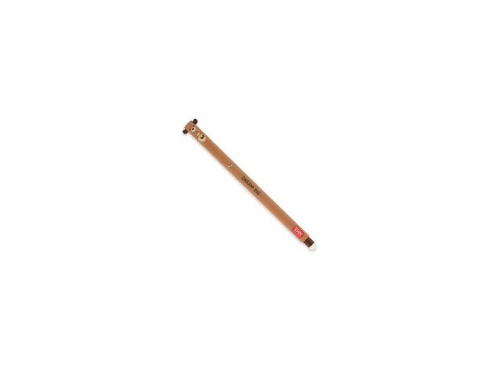 Legami Stylo à encre gel effaçable - encre thermosensible - diamètre de la pointe : 0,7mm, longueur : 15cm - encre rouge