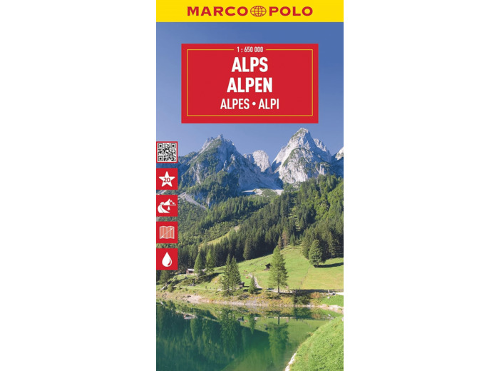 LES ALPES 1 : 650.000