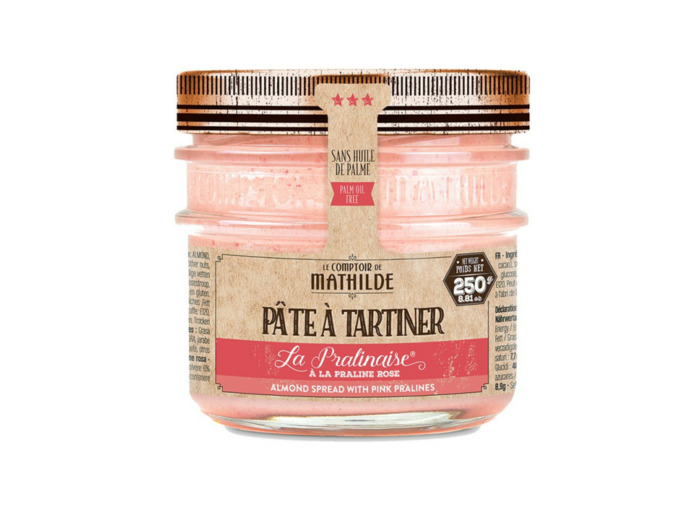 La Pralinaise à la praline rose - Pâte à Tartiner