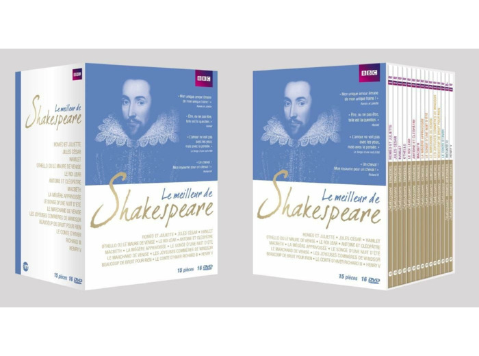 Le Meilleur de Shakespeare-Coffret 15 pièces