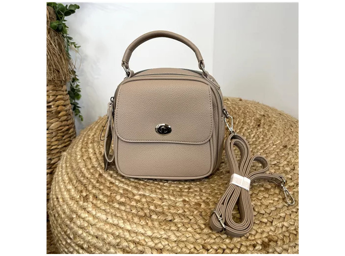 P479- Sac semi-rigide Flora & Co (beige)