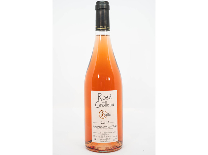 TOURAINE AZAY LE RIDEAU ROSE  DOMAINE BADILLER