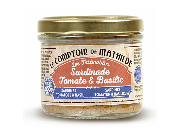 Sardine Tomate et Basilic