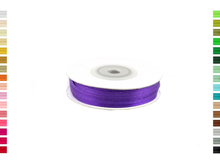 Ruban satin mauve 470 Largeur 3 mm