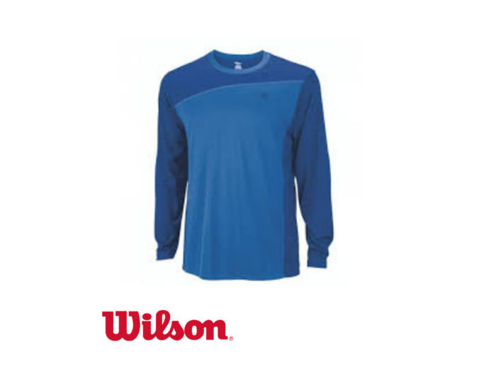 WILSON Tee shirt LONG SLEEVE Blue