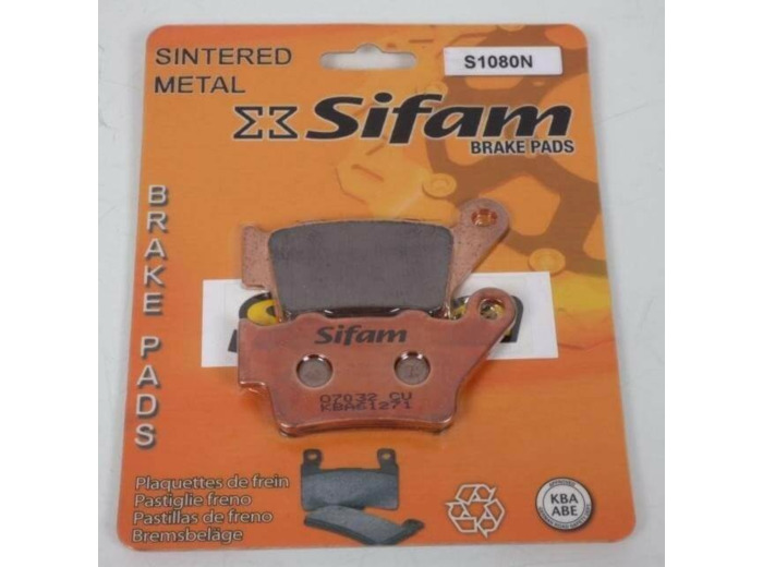 Sifam - Plaquettes de frein - Métal Fritté - S1080N