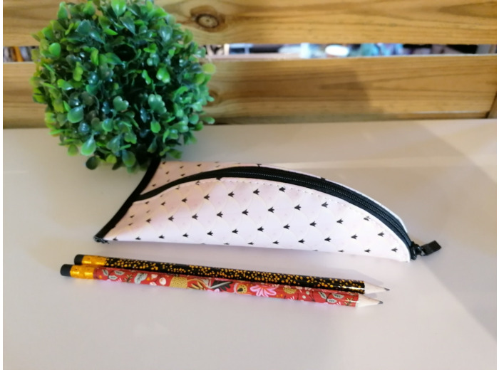 Trousse berlingot à crayons