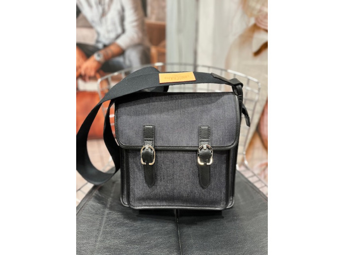 Longchamp - Sac Porté Travers Marine