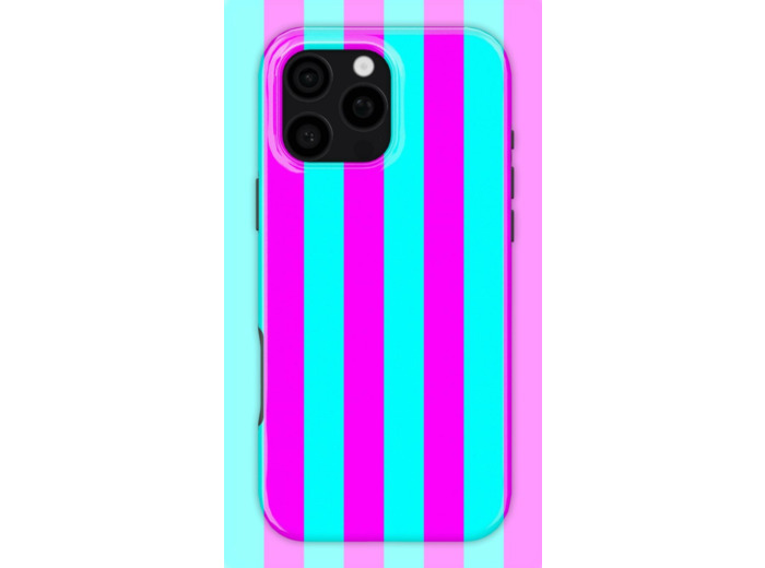 3D Stripes Case | Coque de téléphone 3D 2en1 Ultra-résistante